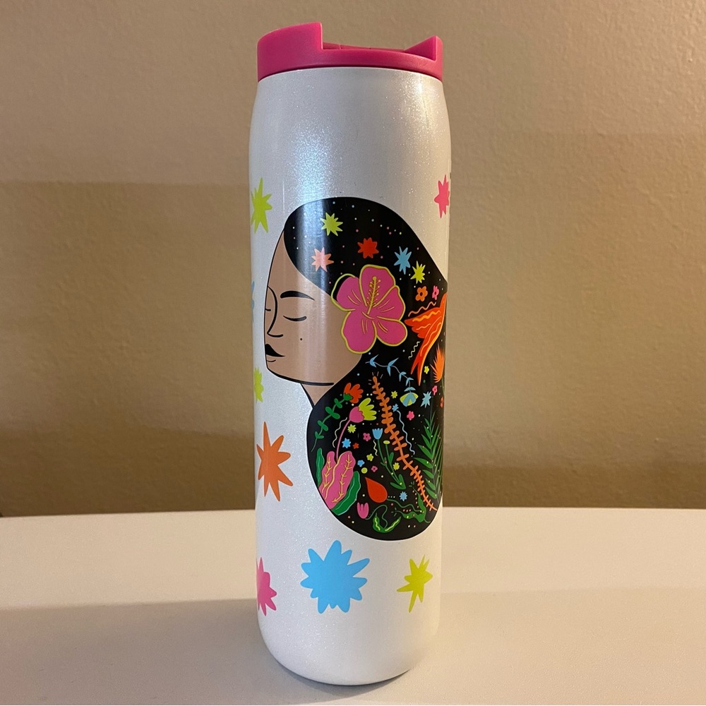 Starbucks 2023 Manuela Guillen Stainless Tumbler 16oz NEW
